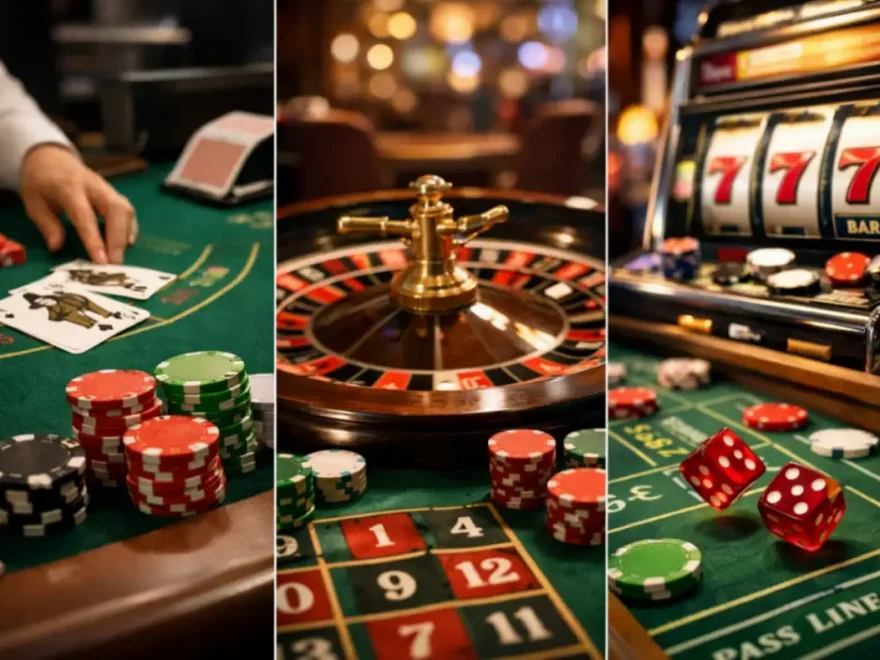 Jogos de cassino com maiores chances de ganhar